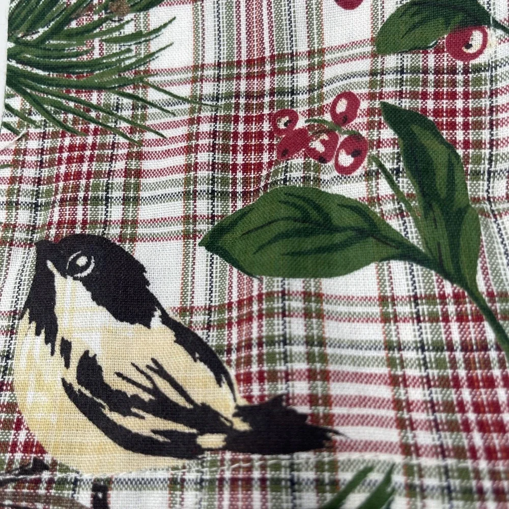 April Cornell Christmas Napkins Cocktail Dinner 10